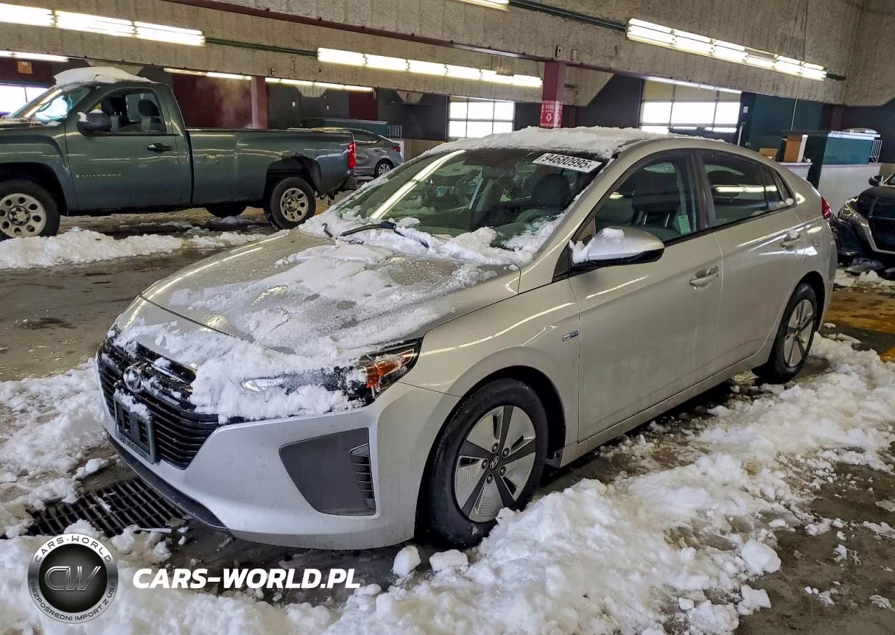 2019 Hyundai Ioniq Blue VIN:KMHC65LCXKU156830 - 1