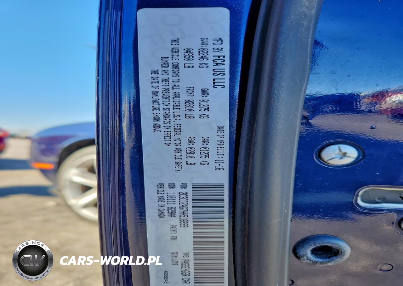 2017 Dodge Challenger Sxt VIN:2C3CDZAG7HH516899 - 12