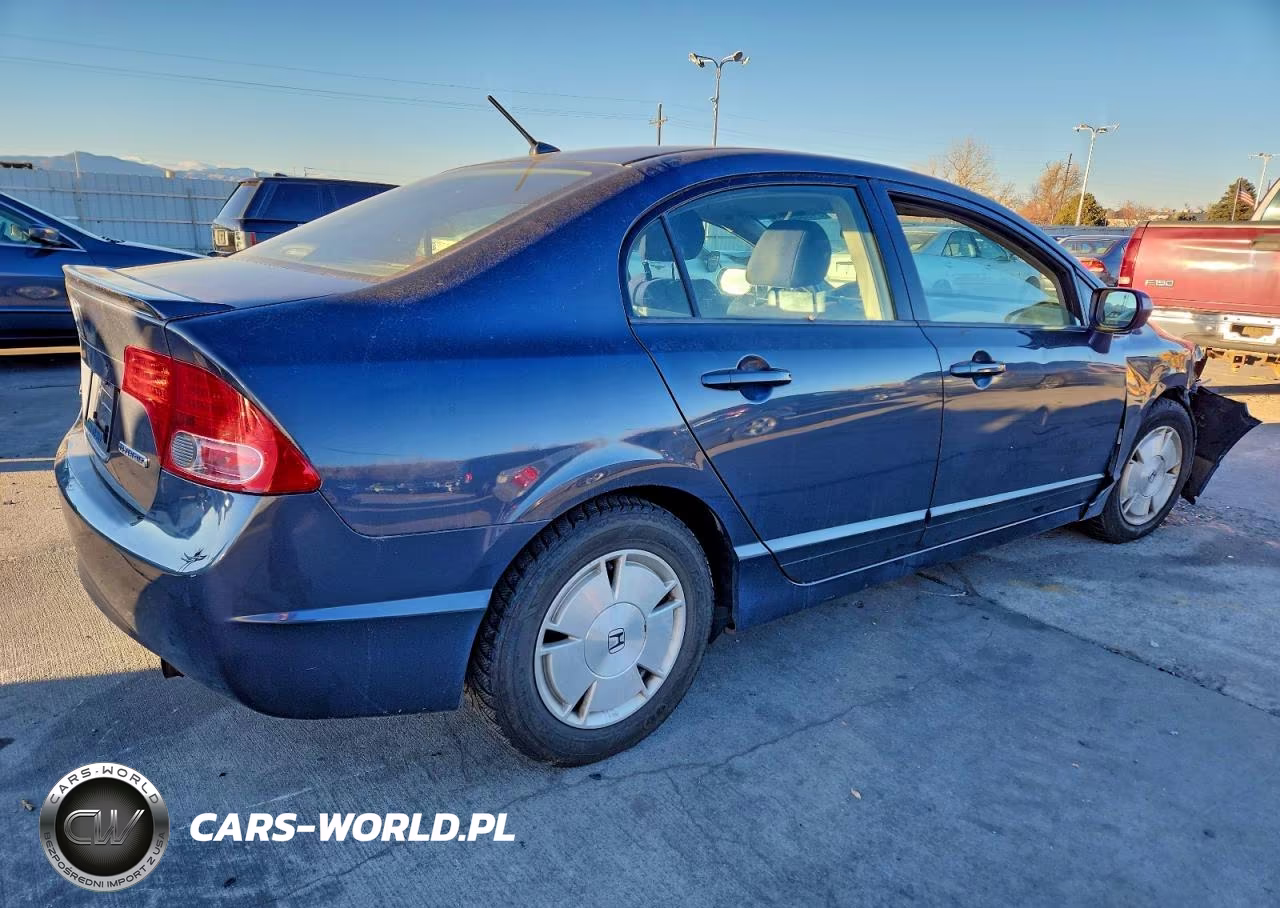 2007 Honda Civic Hybrid VIN:JHMFA362X7S010257 - 3