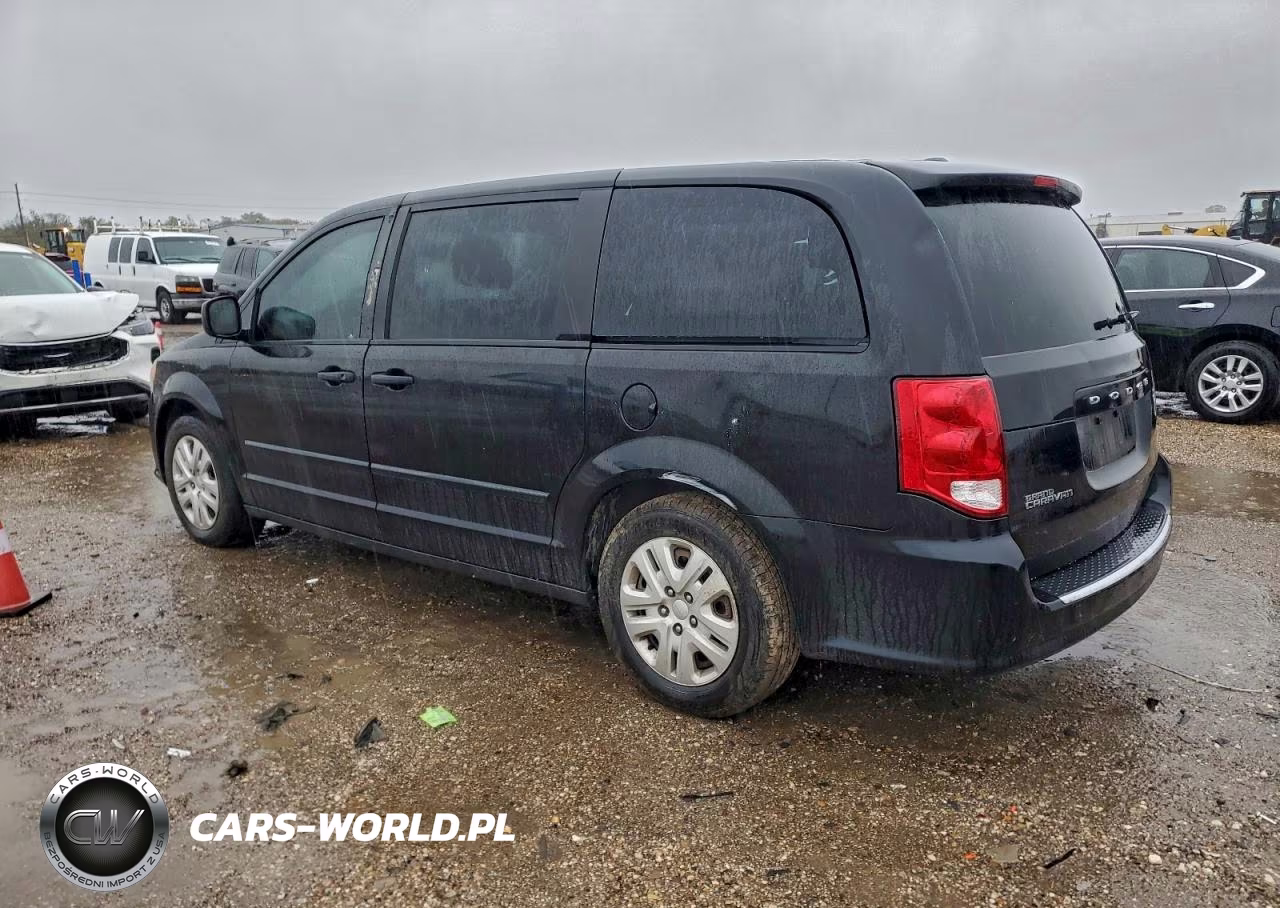 2016 Dodge Grand Caravan Se VIN:2C4RDGBGXGR368880 - 2