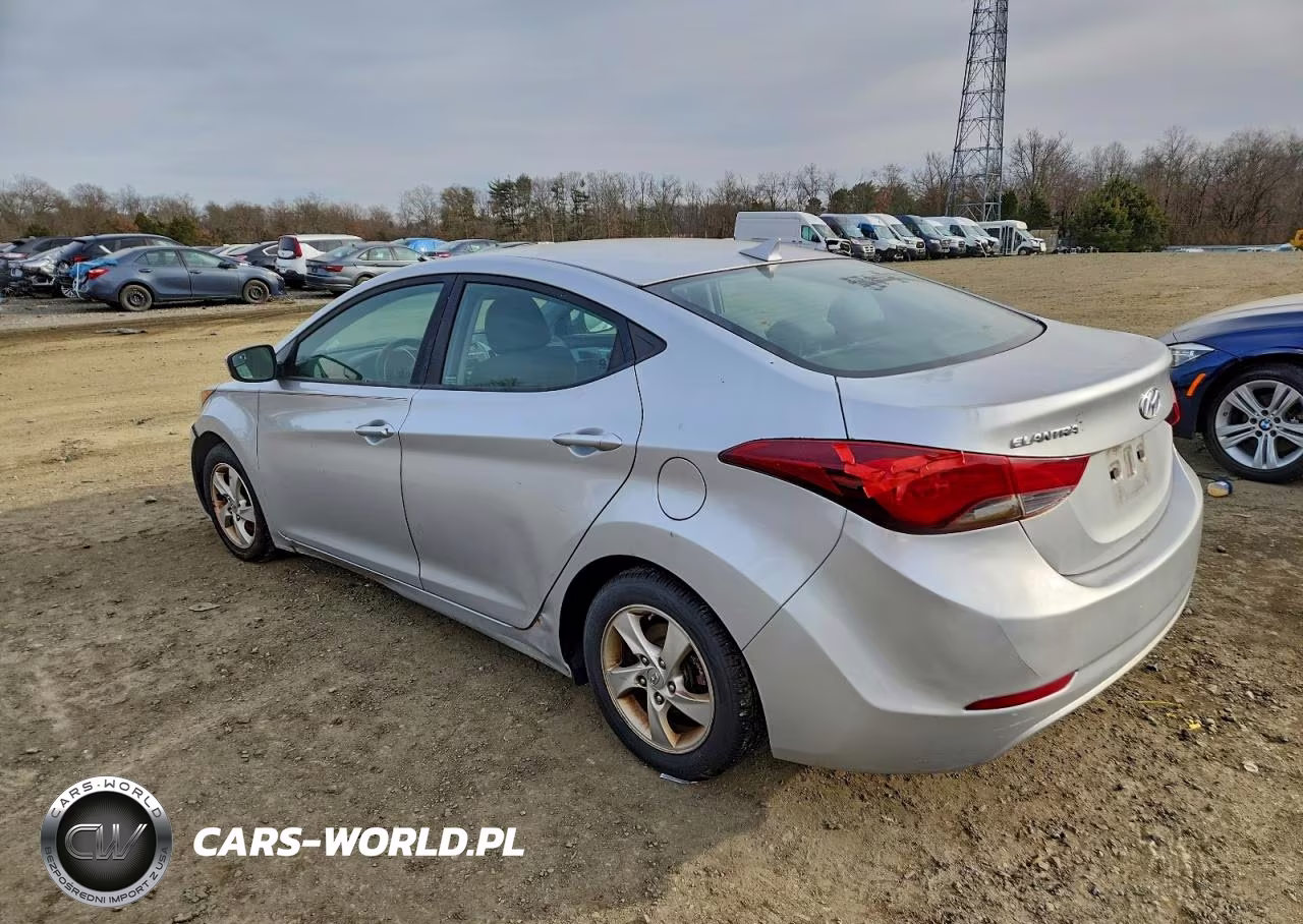 2014 Hyundai Elantra Se VIN:5NPDH4AE7EH504244 - 2
