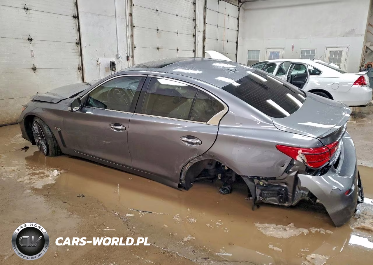 2017 Infiniti Q50 Red Sport 400 VIN:JN1FV7AR4HM870536 - 2
