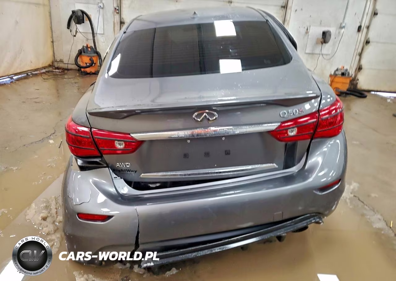 2017 Infiniti Q50 Red Sport 400 VIN:JN1FV7AR4HM870536 - 6