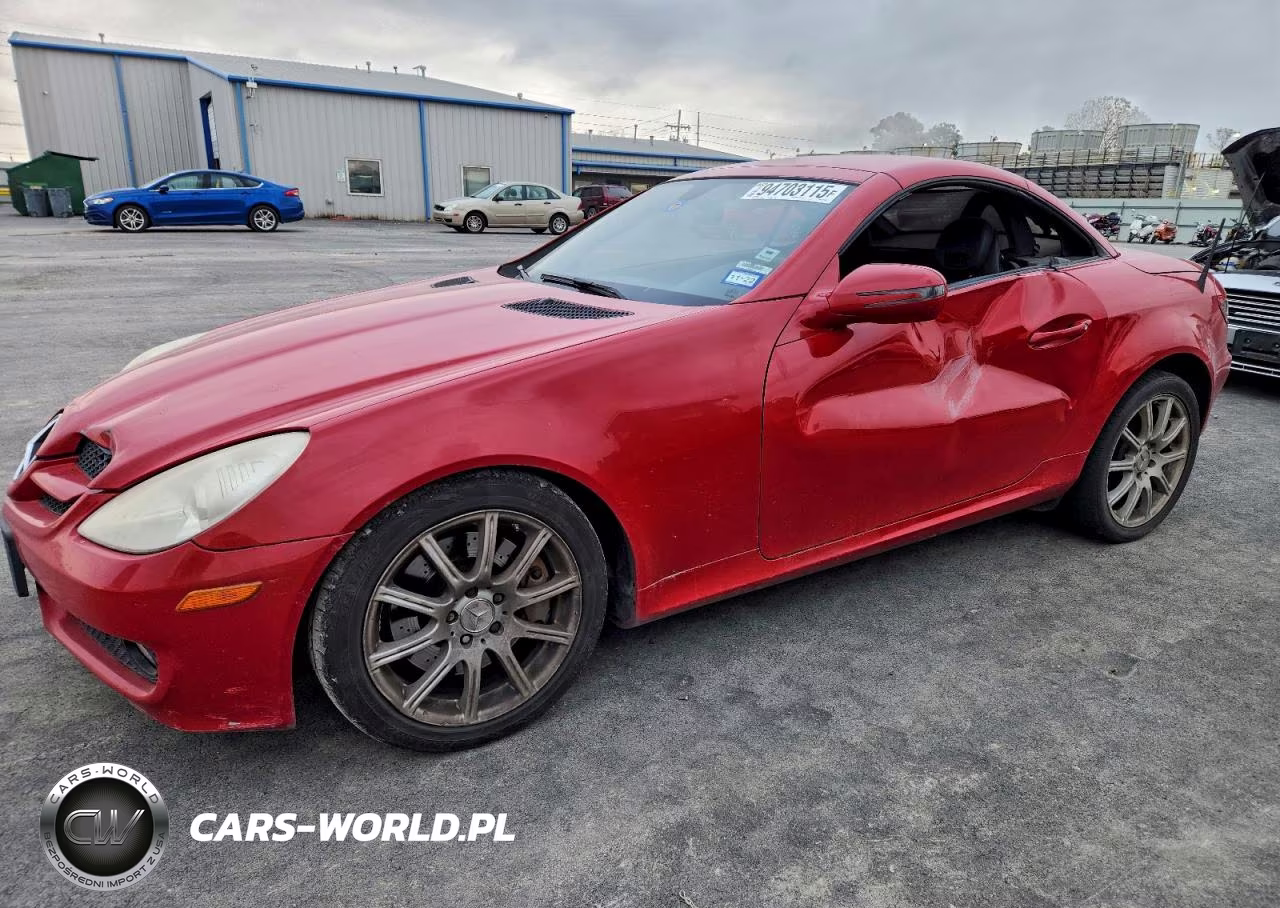 2009 Mercedes-Benz Slk 350 VIN:WDBWK58F49F191117 - 1