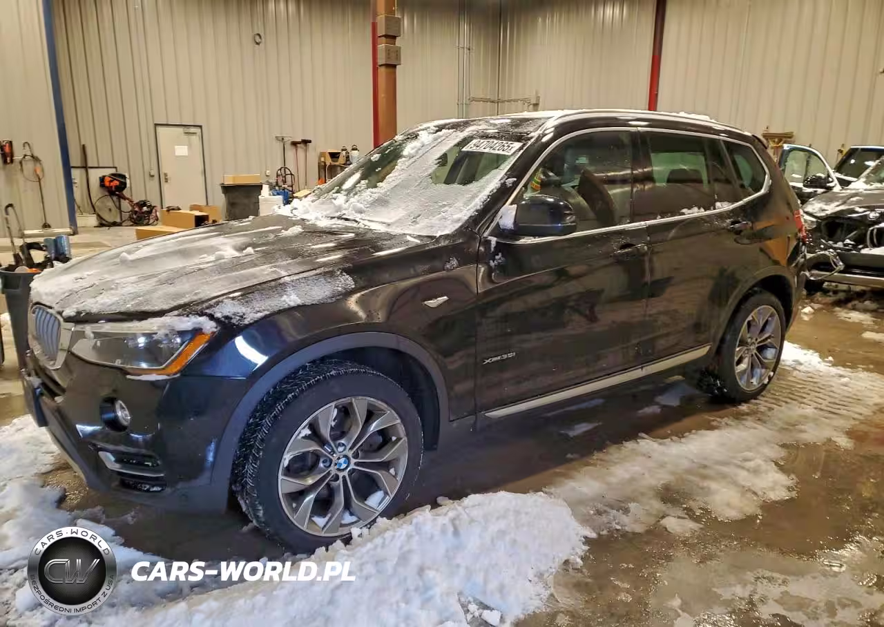 2017 BMW X3 xDrive35I