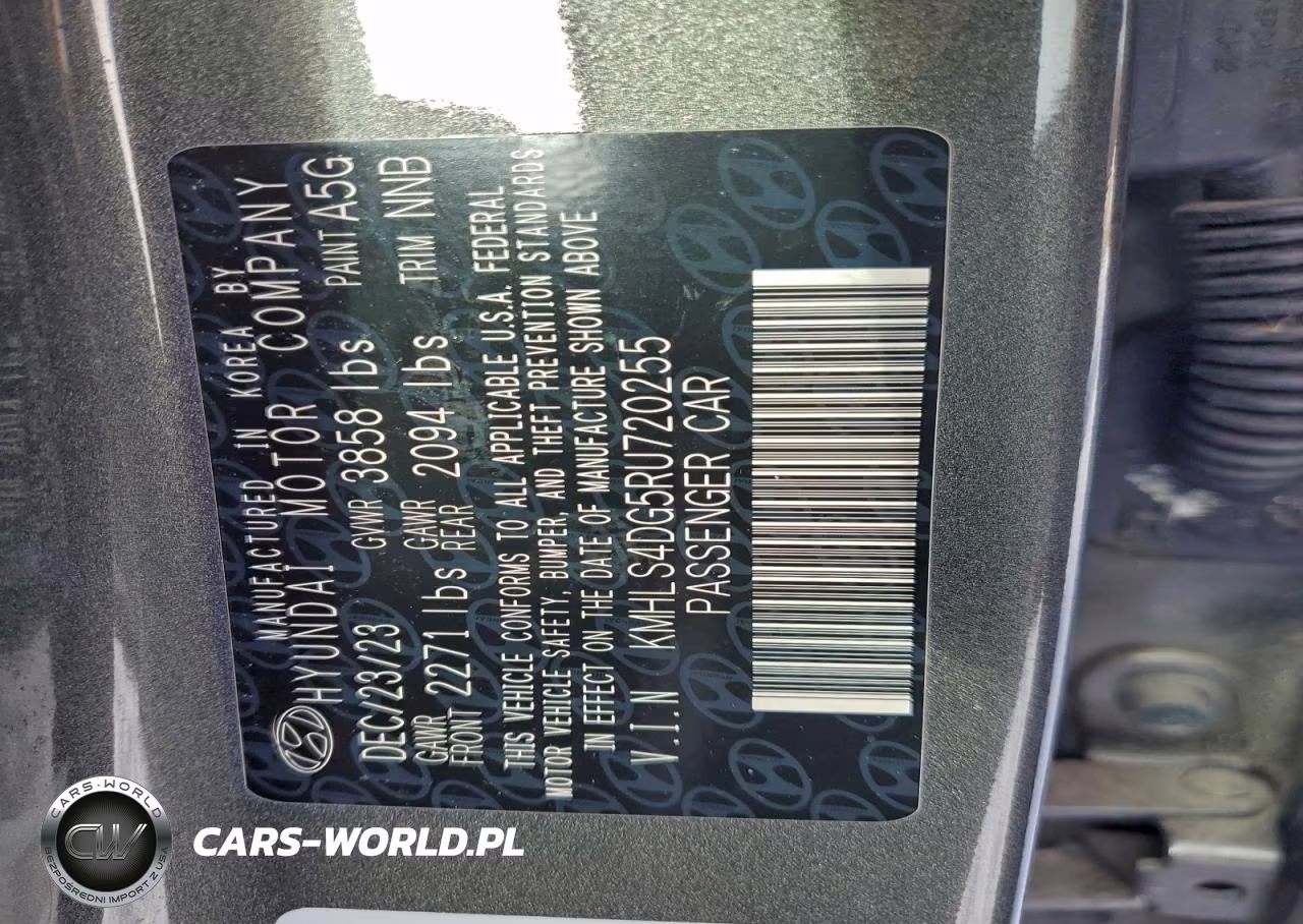 2024 Hyundai Elantra Sel VIN:KMHLS4DG5RU720255 - 12