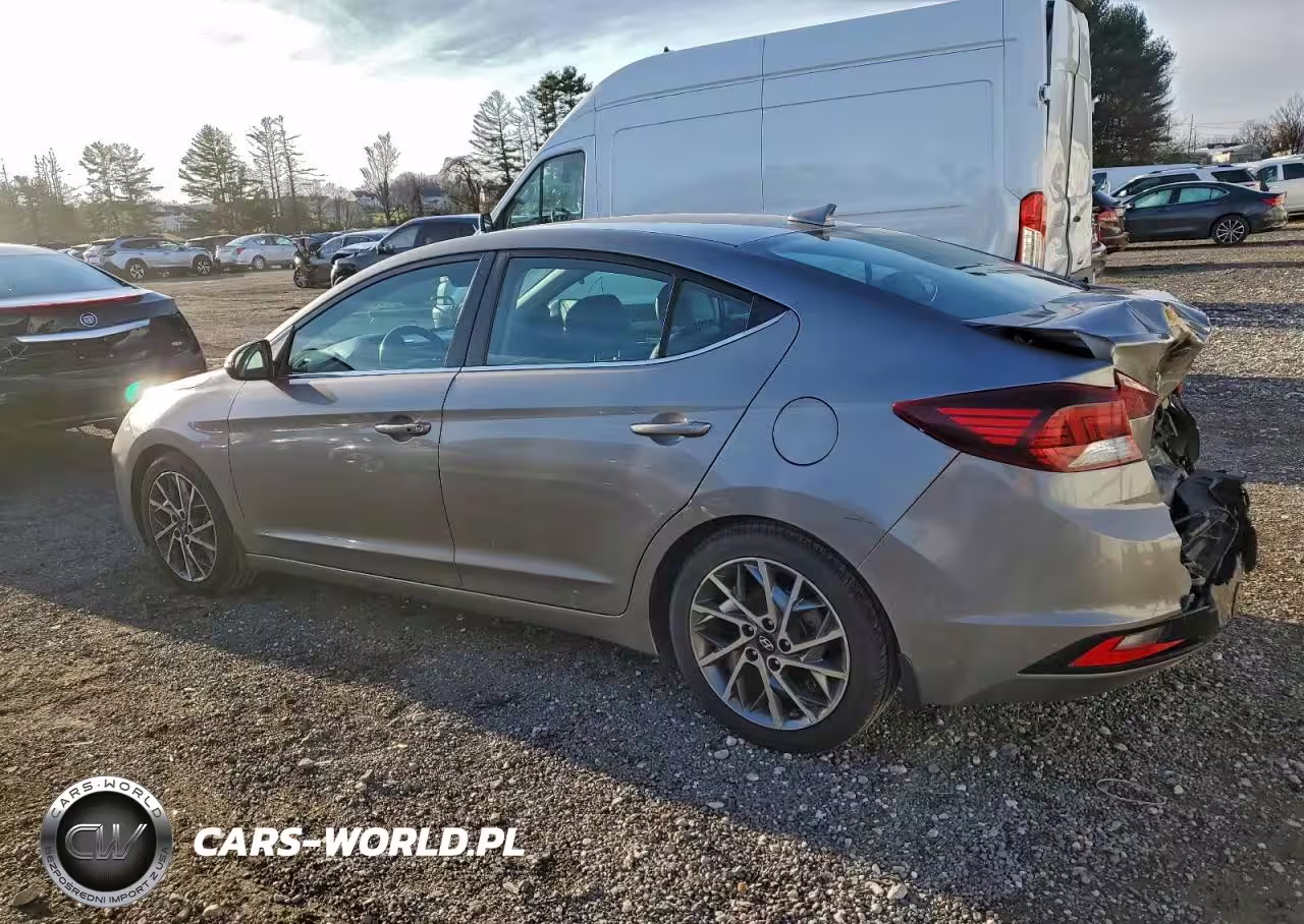 2020 Hyundai Elantra Sel VIN:KMHD84LF7LU948695 - 2