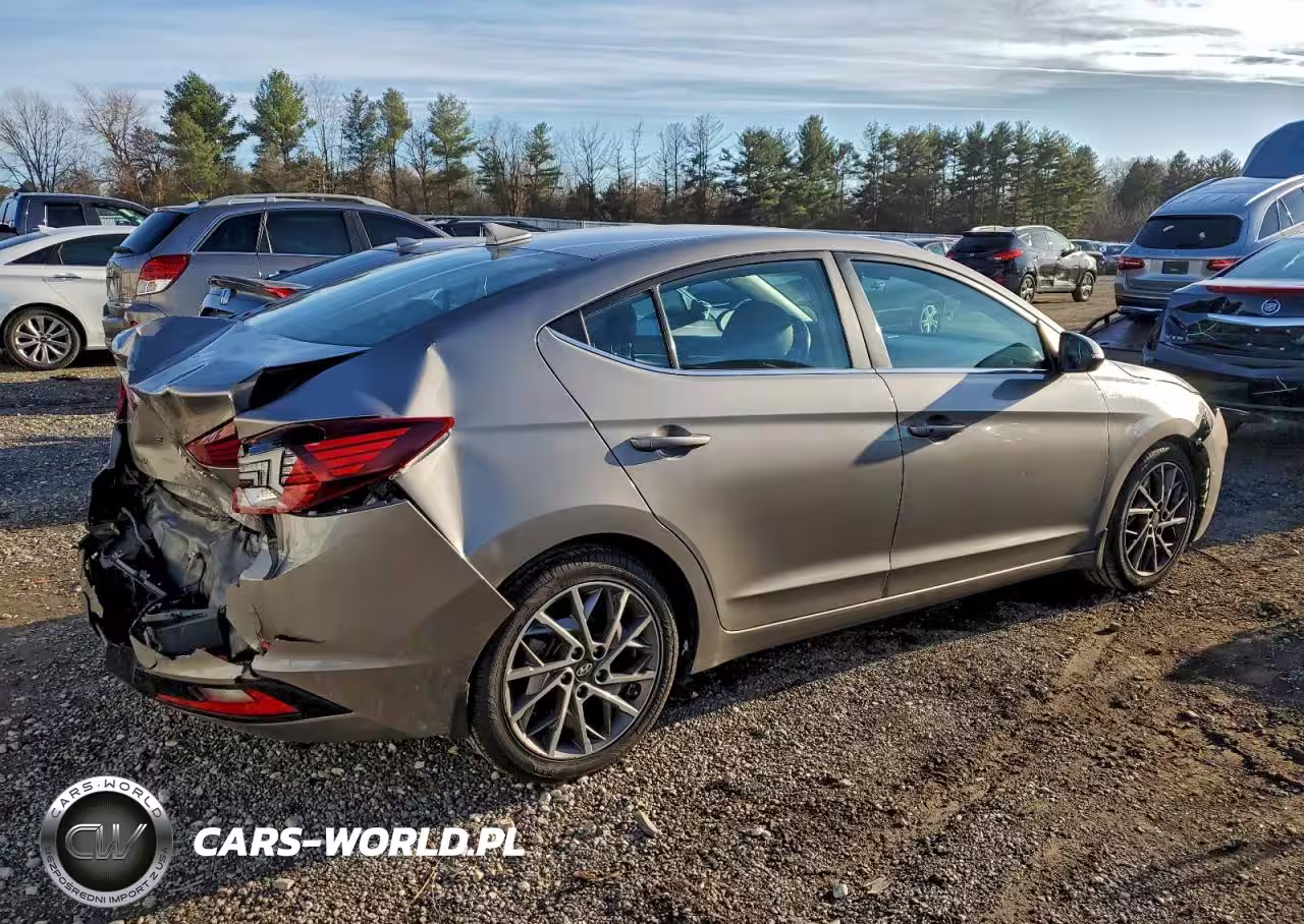 2020 Hyundai Elantra Sel VIN:KMHD84LF7LU948695 - 3