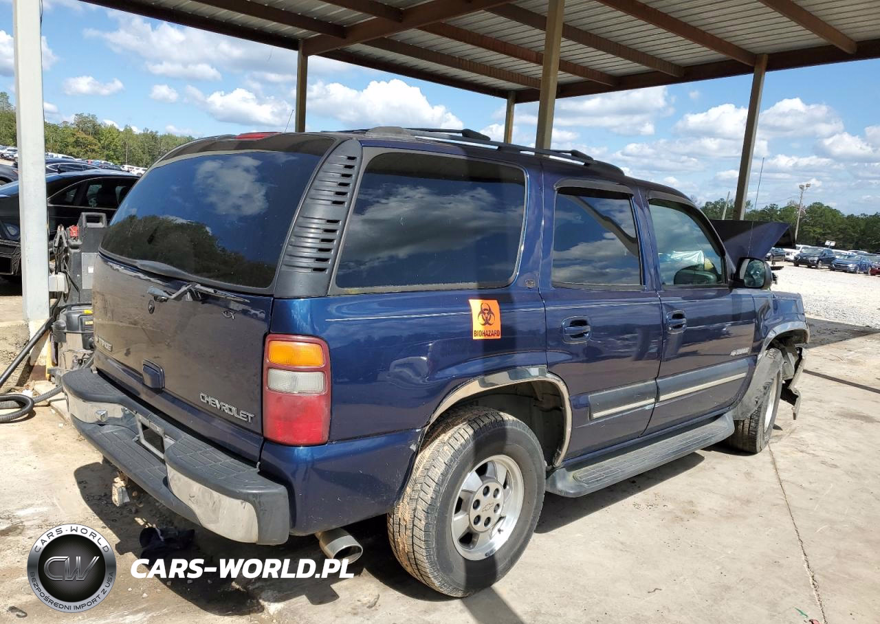 2001 Chevrolet Tahoe C1500 VIN:1GNEC13T91R110977 - 3