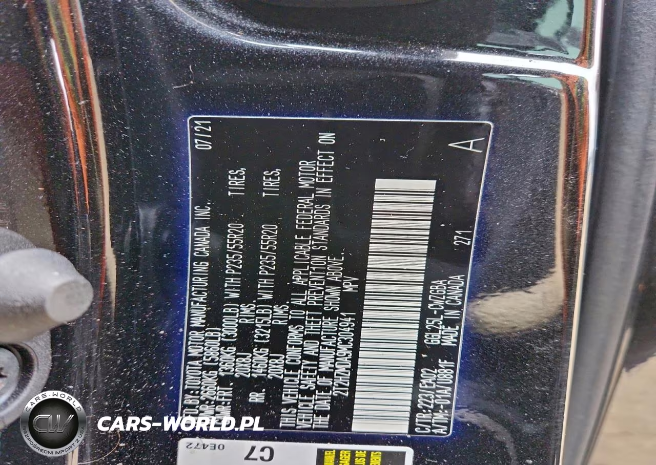 2021 Lexus Rx 350 VIN:2T2HZMDA9MC304941 - 13