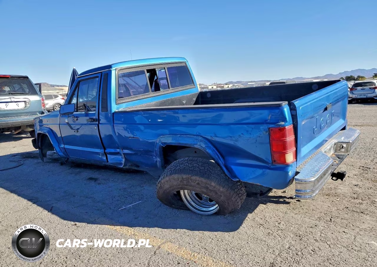 1987 Jeep Comanche Pioneer VIN:1JTMW64P5HT156540 - 2