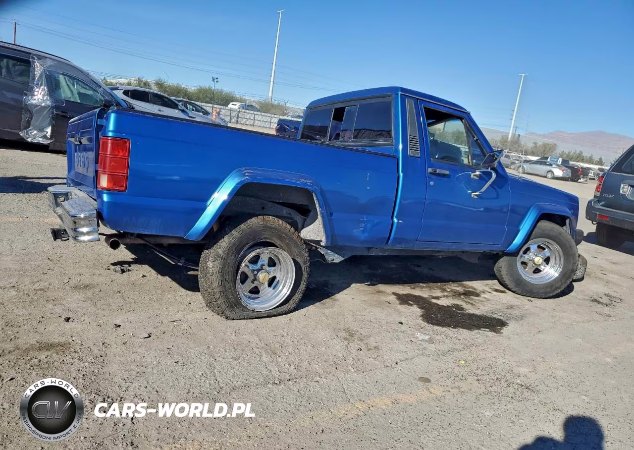 1987 Jeep Comanche Pioneer VIN:1JTMW64P5HT156540 - 3