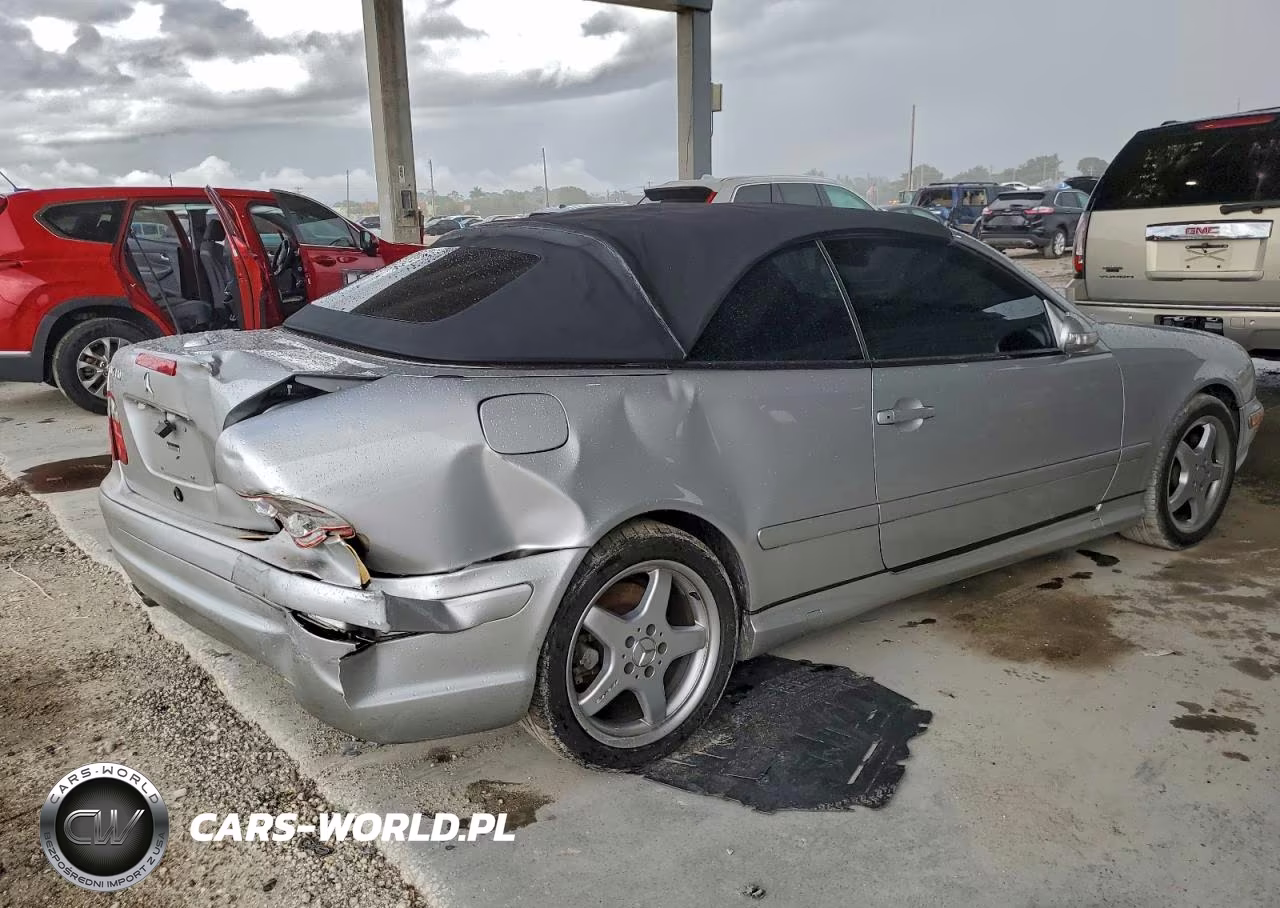 2003 Mercedes-Benz Clk 430 VIN:WDBLK70G43T141300 - 3