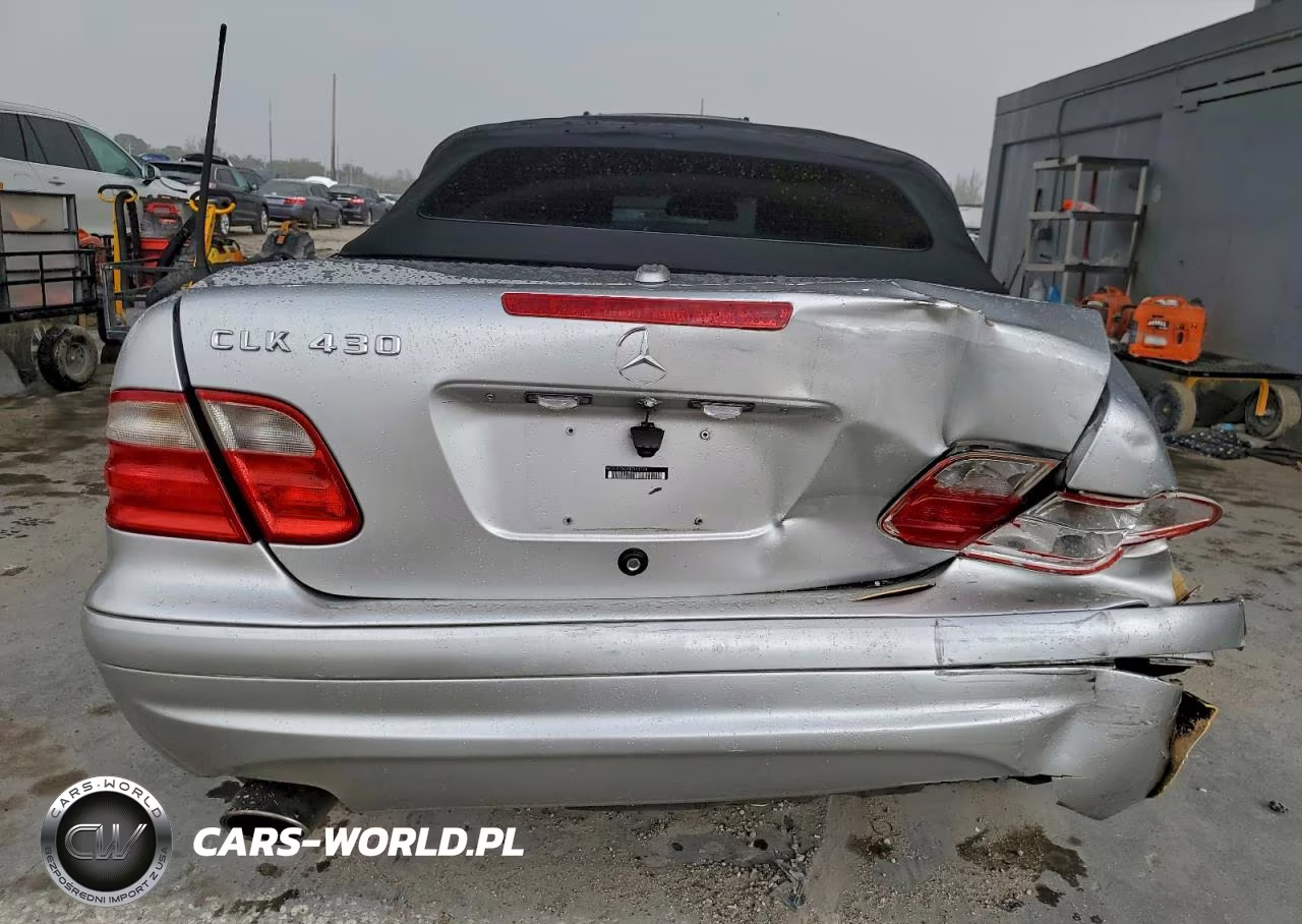 2003 Mercedes-Benz Clk 430 VIN:WDBLK70G43T141300 - 6