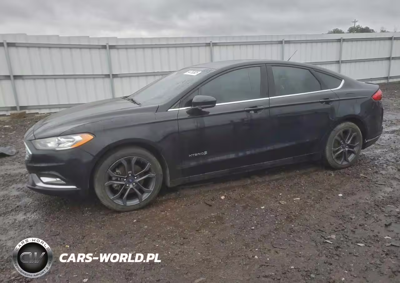 2018 Ford Fusion Se Hybrid