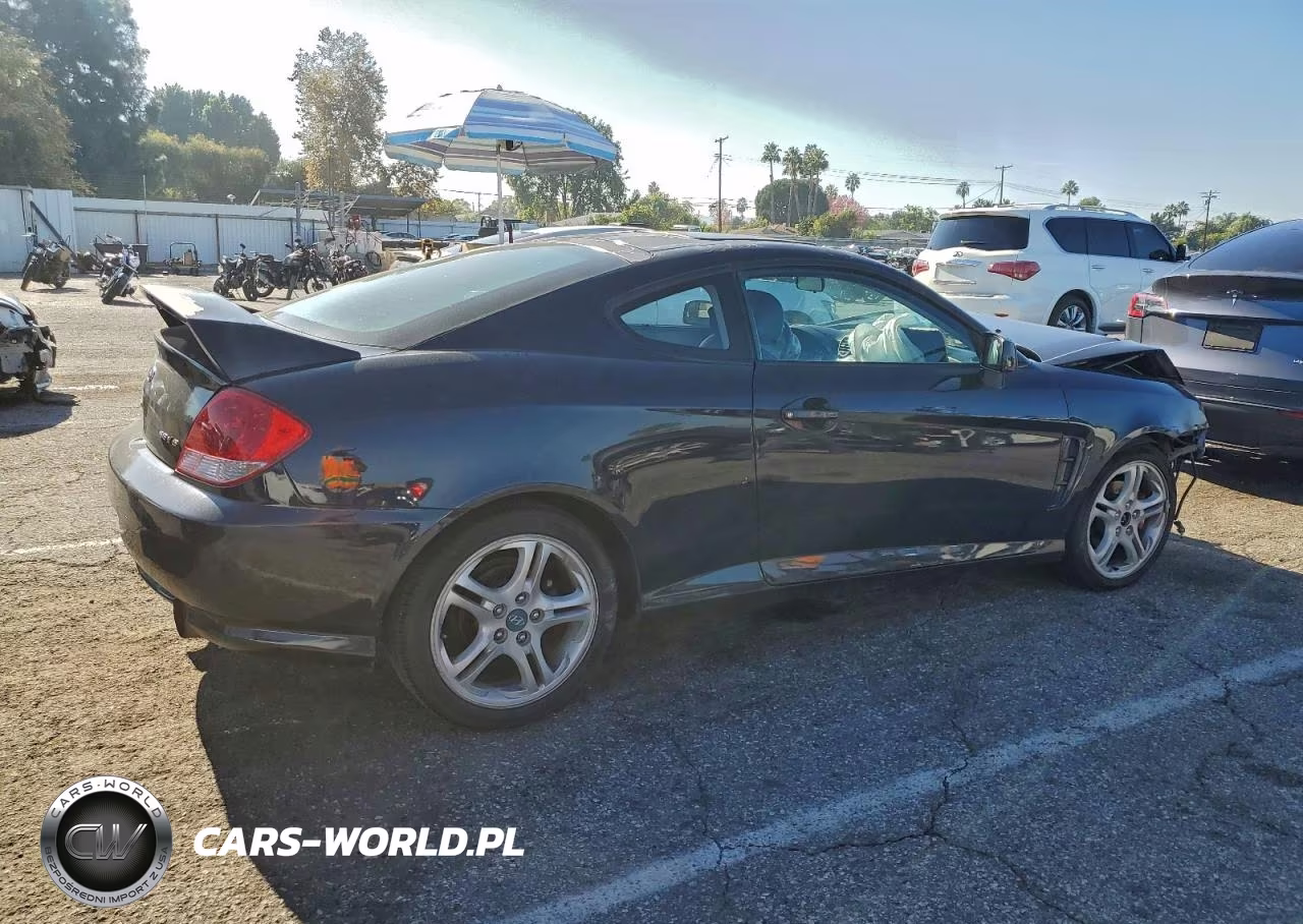 2006 Hyundai Tiburon Gt VIN:KMHHN65F56U213981 - 3