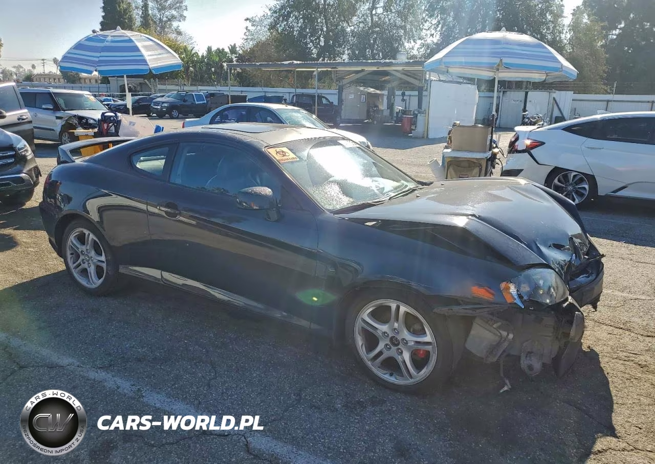 2006 Hyundai Tiburon Gt VIN:KMHHN65F56U213981 - 4