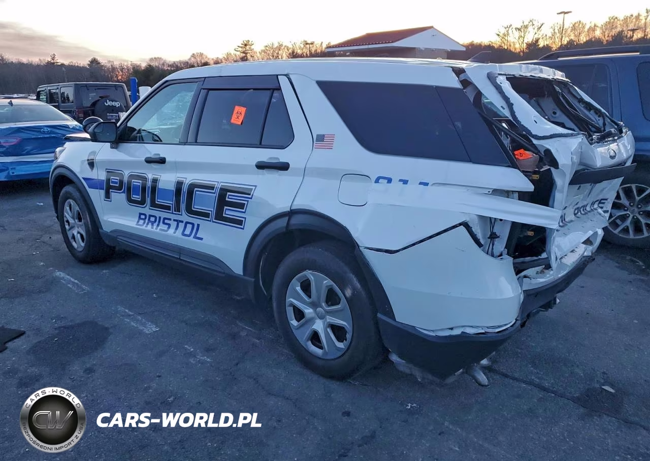 2023 Ford Explorer Police Interceptor VIN:1FM5K8AW5PNA09612 - 2