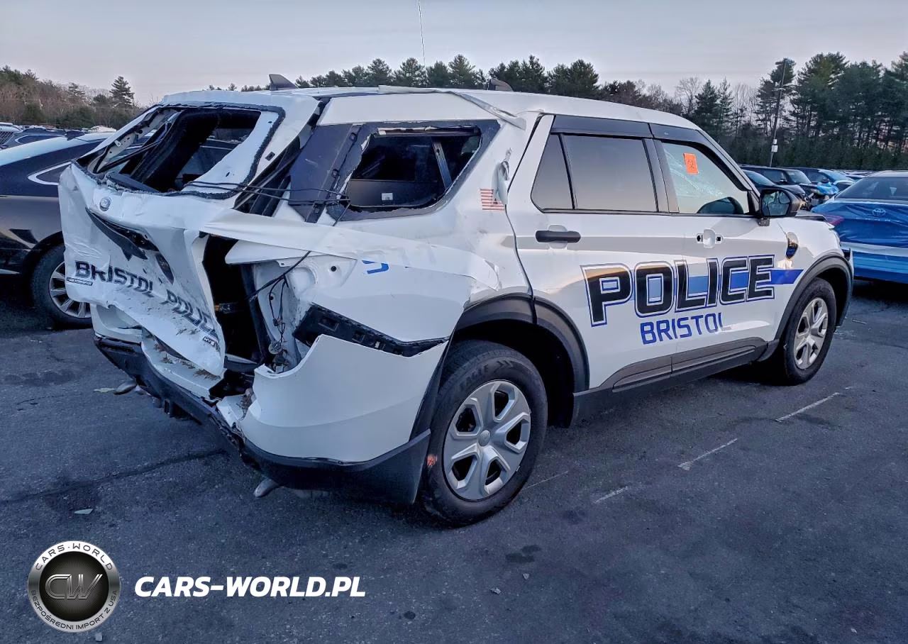 2023 Ford Explorer Police Interceptor VIN:1FM5K8AW5PNA09612 - 3