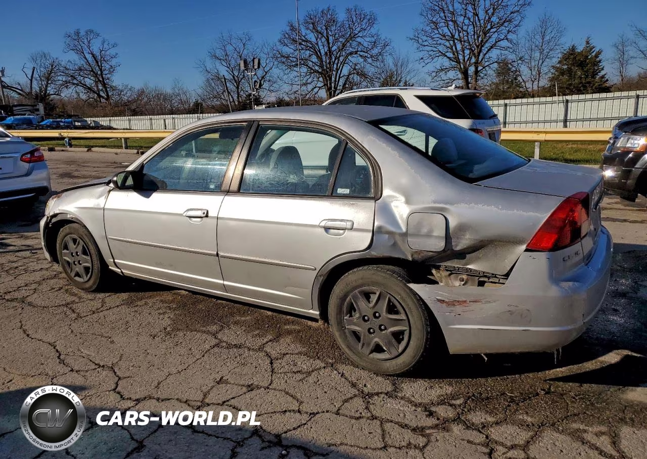 2003 Honda Civic Lx VIN:2HGES165X3H588886 - 2