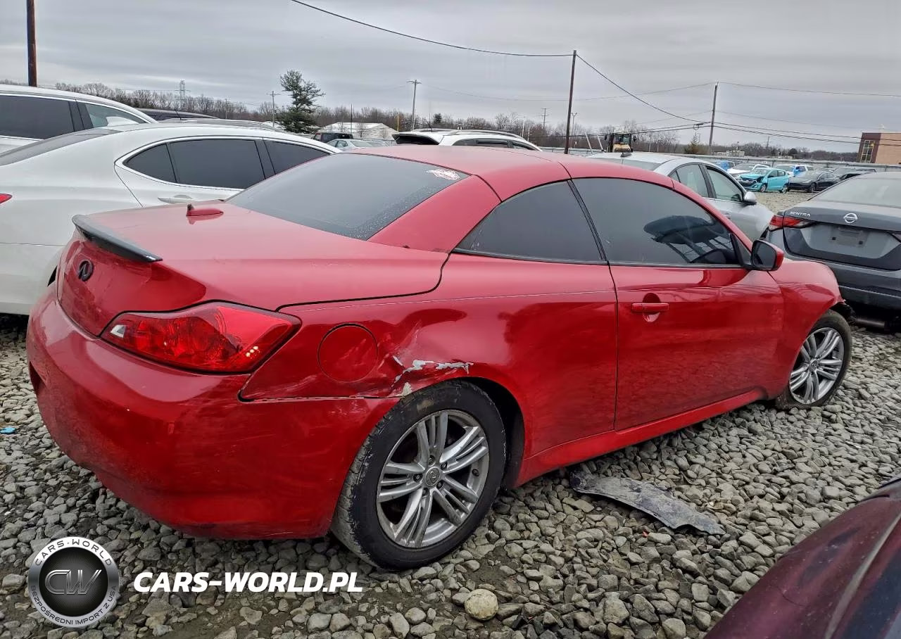 2009 Infiniti G37 Convertible Base VIN:JNKCV66E09M723341 - 3