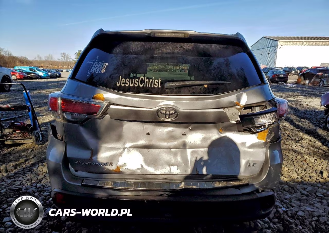 2015 Toyota Highlander Le VIN:5TDZARFH1FS012296 - 6