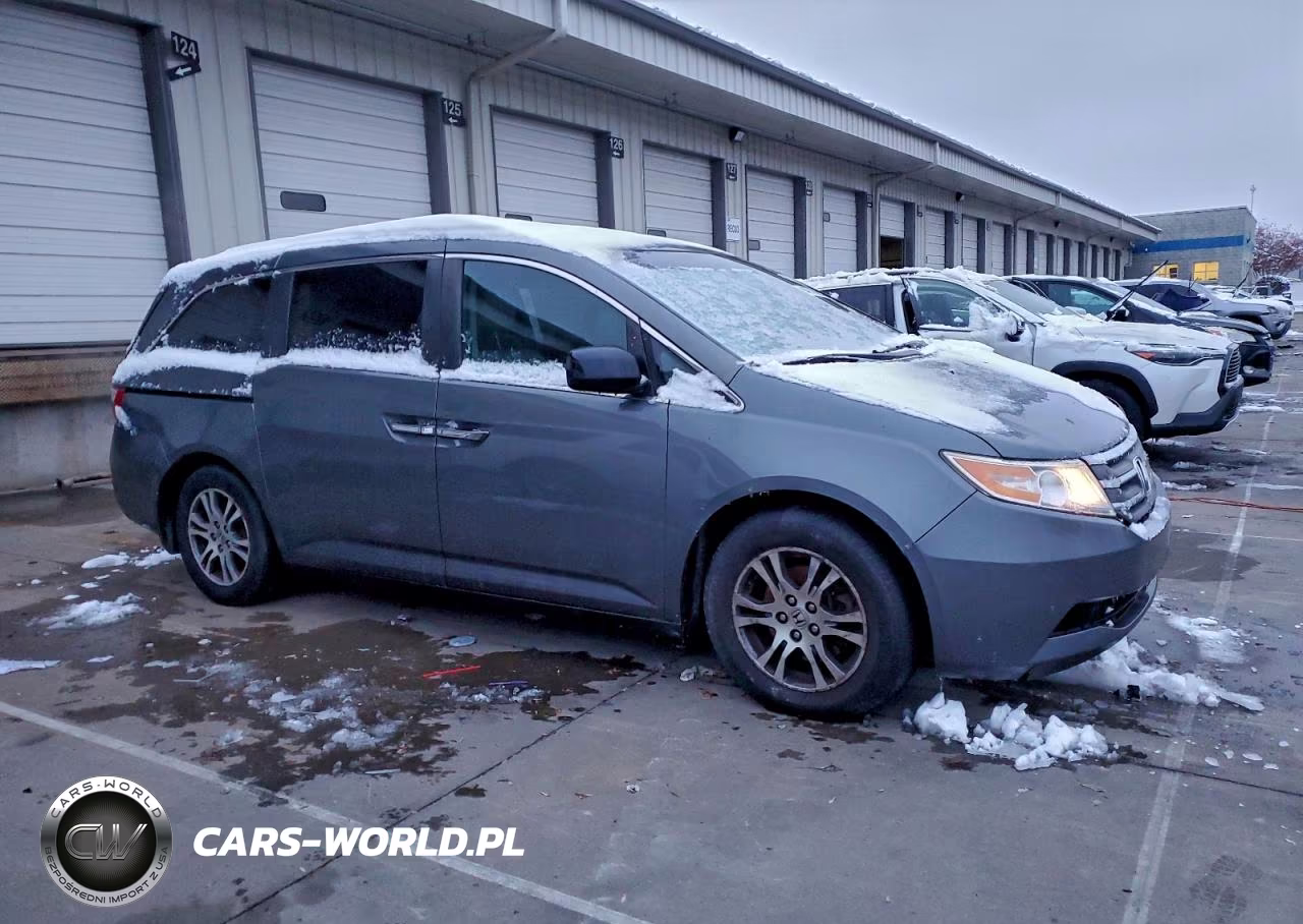 2012 Honda Odyssey Exl VIN:5FNRL5H64CB066299 - 4