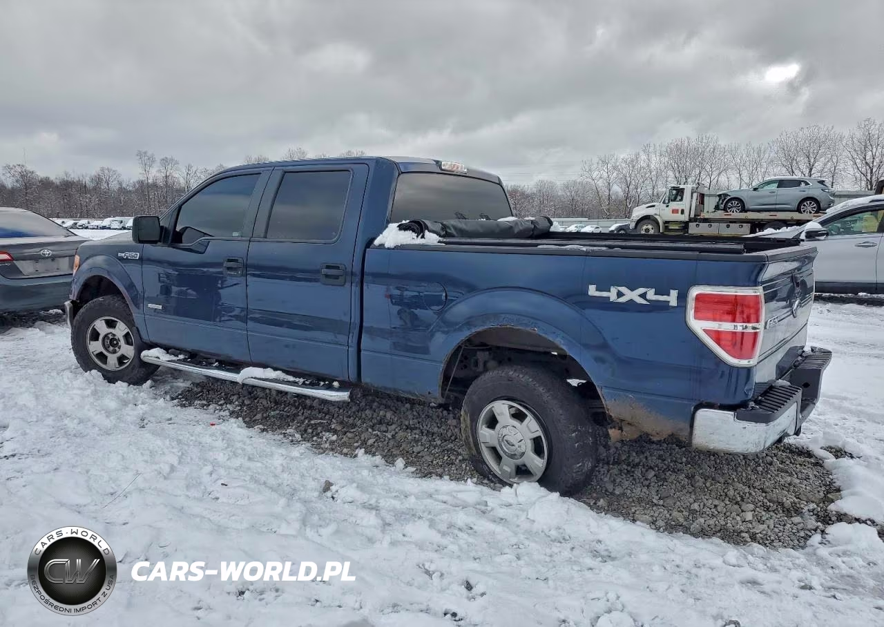 2013 Ford F150 Supercrew VIN:1FTFW1ET4DKE19111 - 2