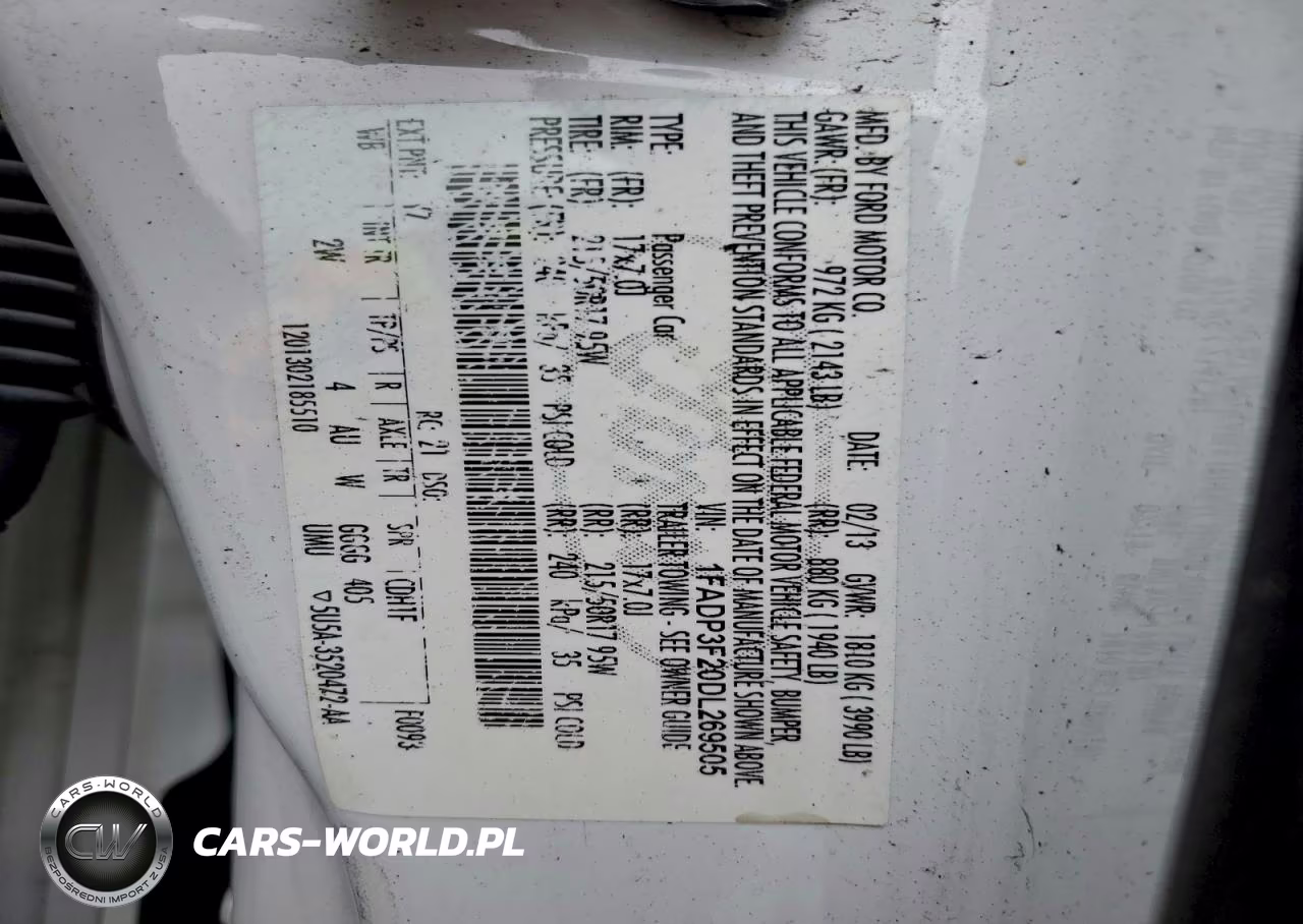 2013 Ford Focus Se VIN:1FADP3F20DL269505 - 12