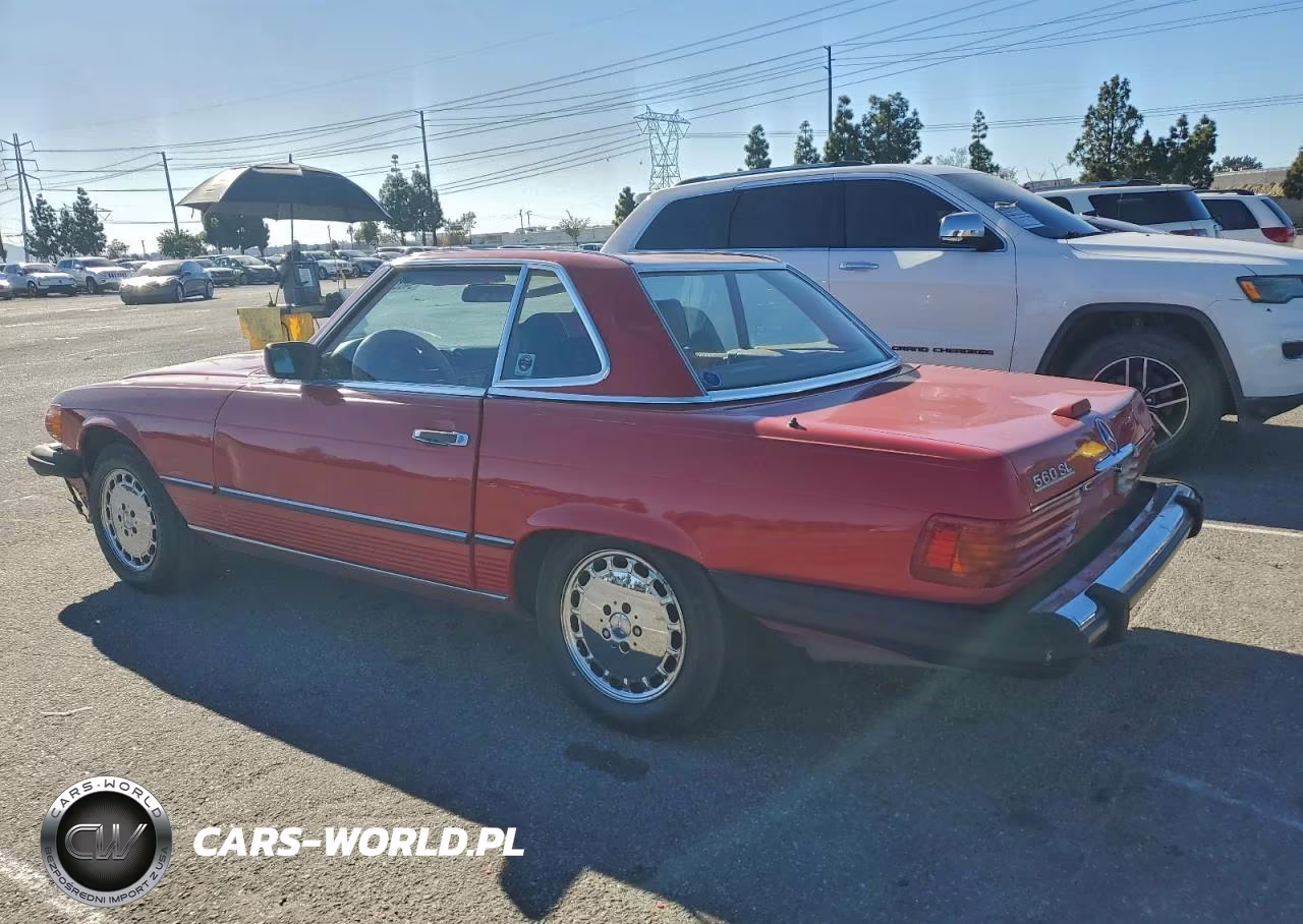 1988 Mercedes-Benz 560 Sl VIN:WDBBA48D9JA080896 - 2