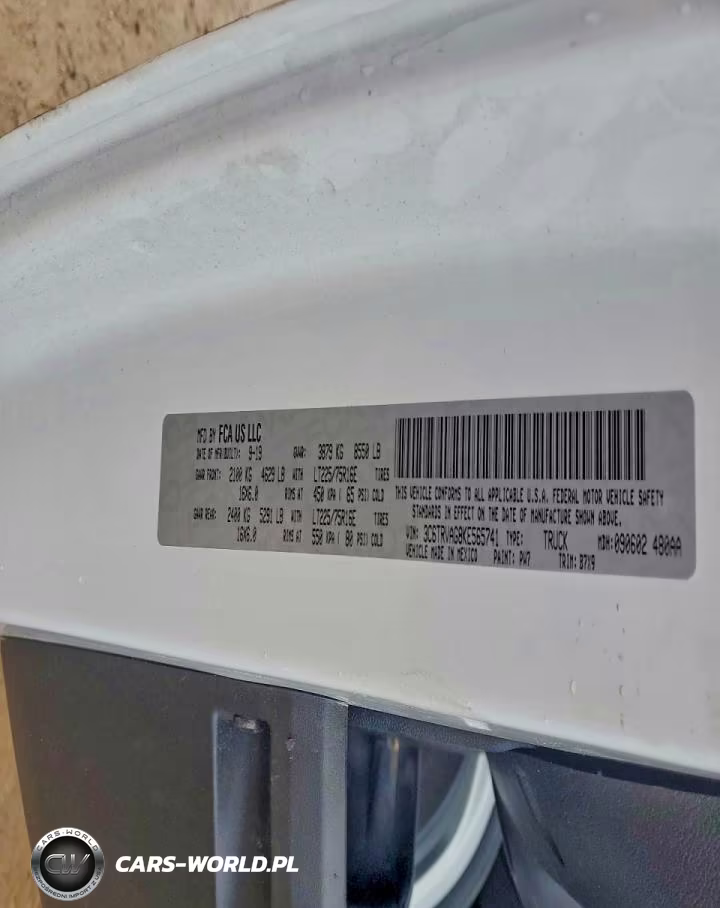 2019 Ram Promaster 1500 Delivery Van VIN:3C6TRVAG8KE565741 - 13
