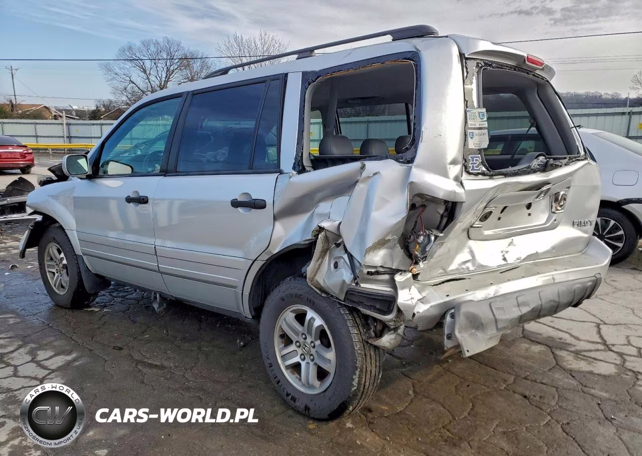 2005 Honda Pilot Exl VIN:2HKYF18755H561555 - 2