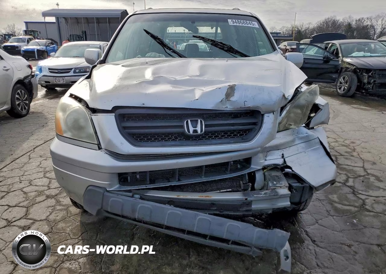 2005 Honda Pilot Exl VIN:2HKYF18755H561555 - 5