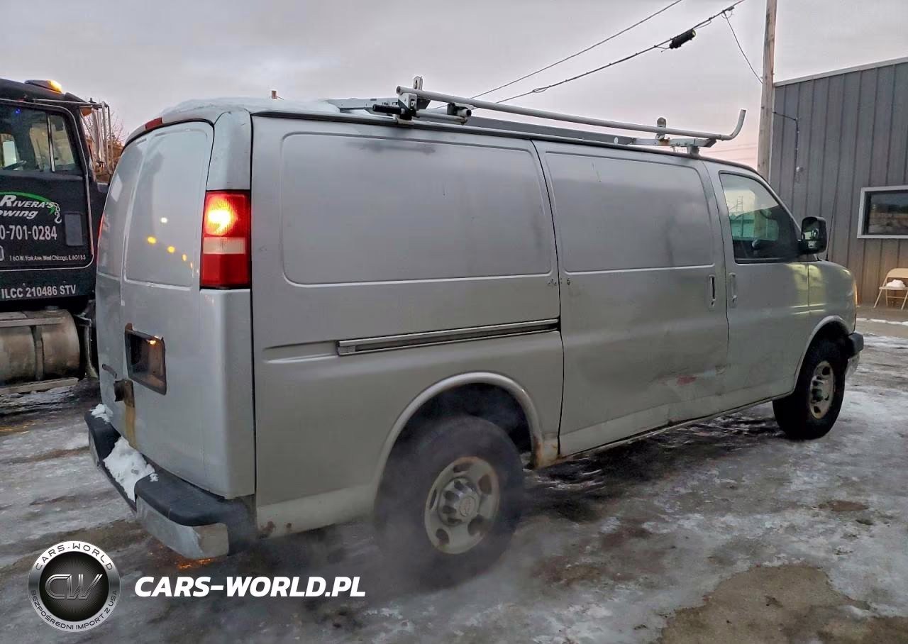 2008 Chevrolet Express G3500 Utility - Service Van VIN:1GCHG35C181169856 - 3