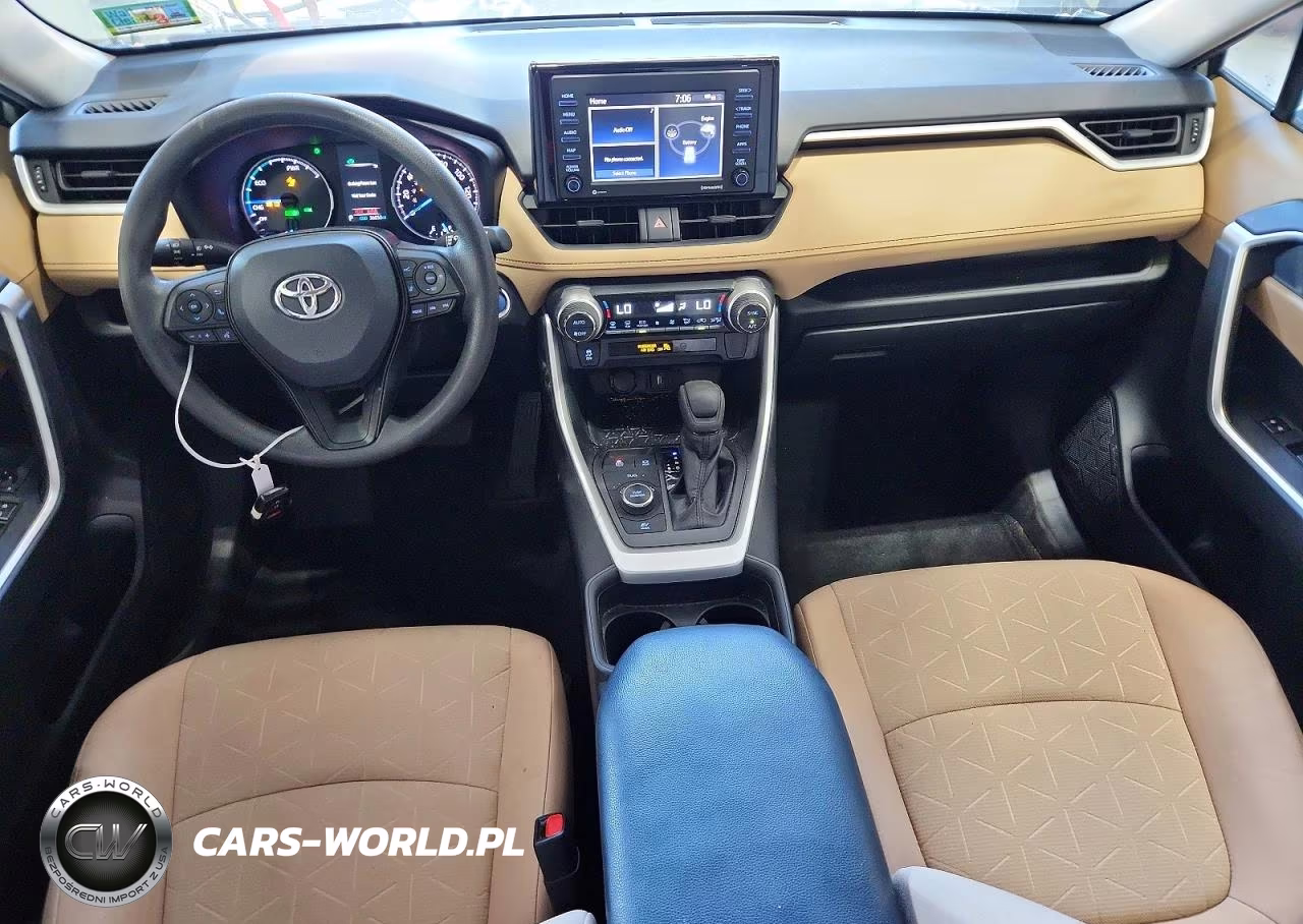 2020 Toyota Rav4 Hybrid Xle VIN:2T3RWRFV2LW073657 - 8