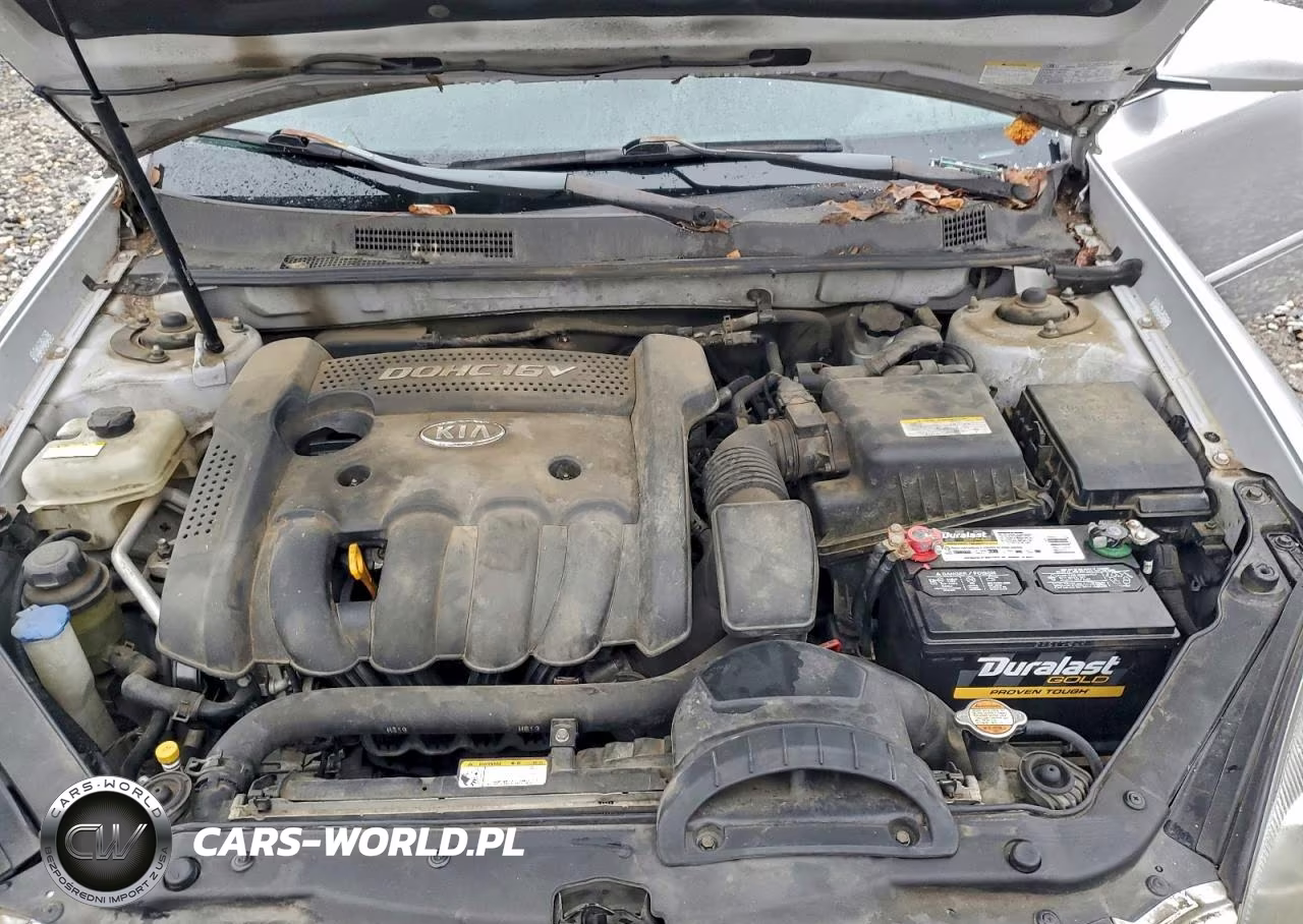 2008 Kia Optima Lx VIN:KNAGE123385231161 - 11