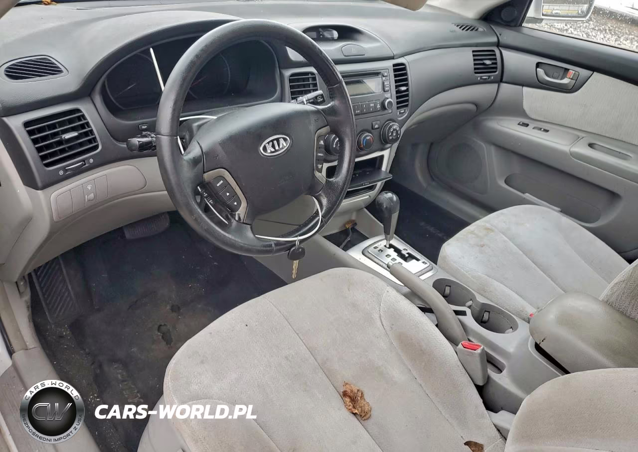 2008 Kia Optima Lx VIN:KNAGE123385231161 - 8