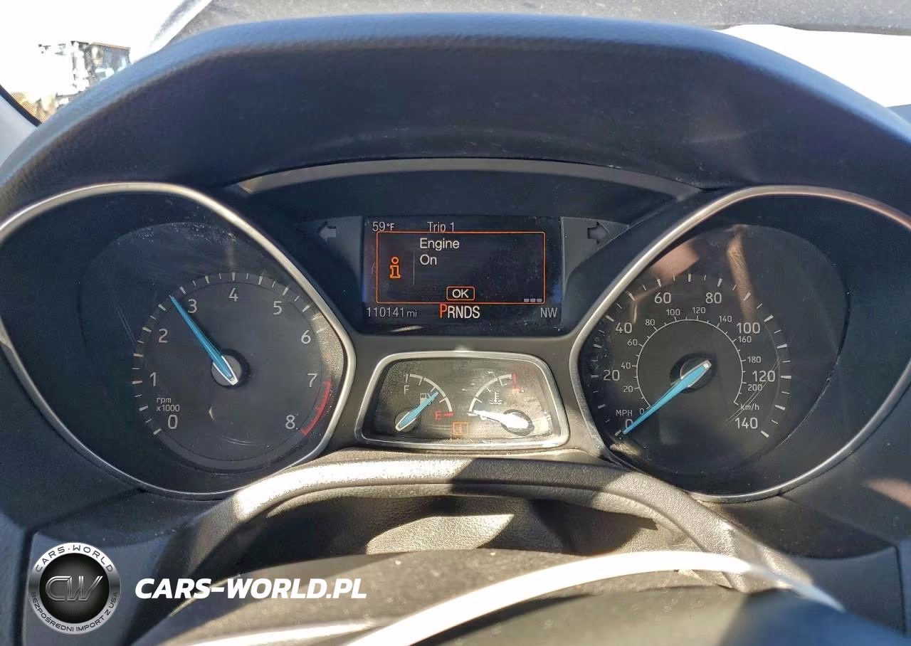 2016 Ford Focus Se VIN:1FADP3F25GL225598 - 9