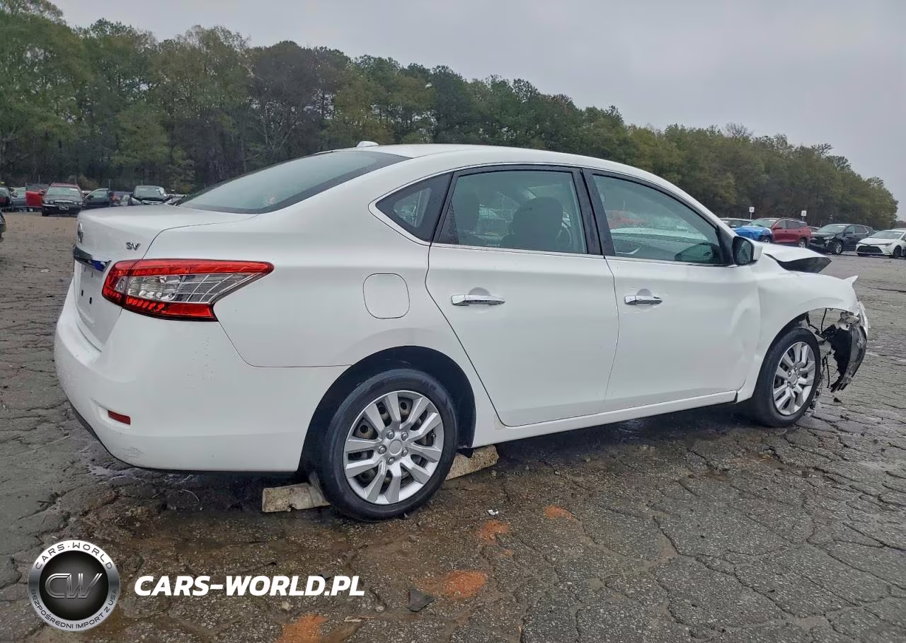 2015 Niss Sentra Sv VIN:3N1AB7APXFL670592 - 3