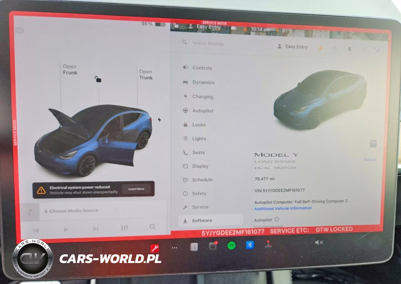 2021 Tesla Model Y VIN:5YJYGDEE2MF161077 - 9