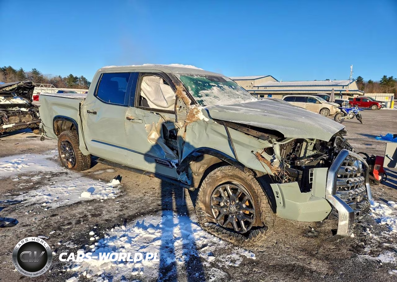 2025 Toyota Tundra Crewmax Platinum VIN:5TFNA5DB9SX302392 - 4