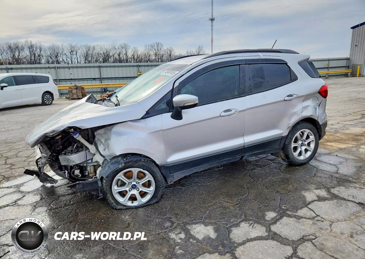 2018 Ford Ecosport Se VIN:MAJ3P1TE6JC184016 - 1