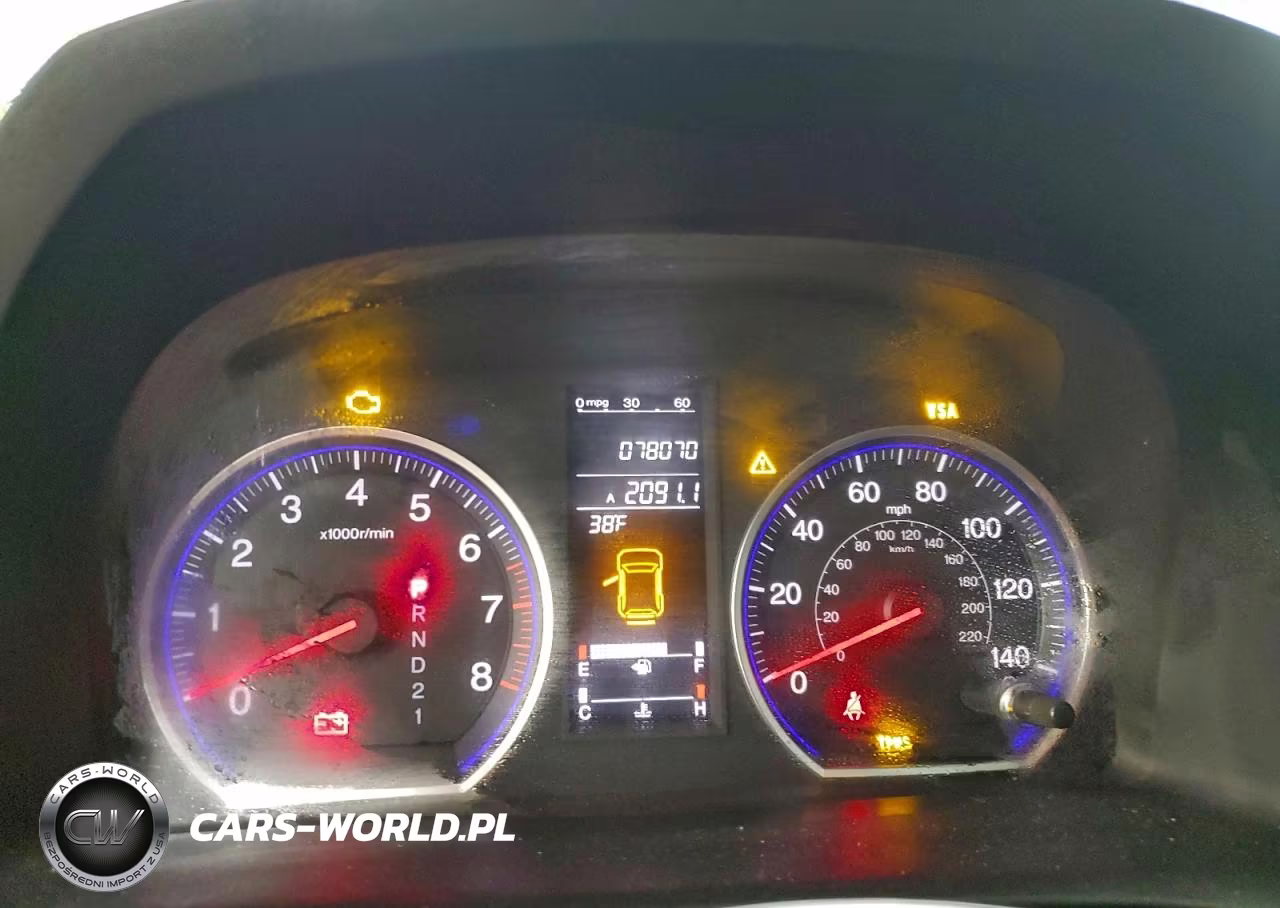 2007 Honda Cr-V Ex VIN:JHLRE48547C073397 - 9