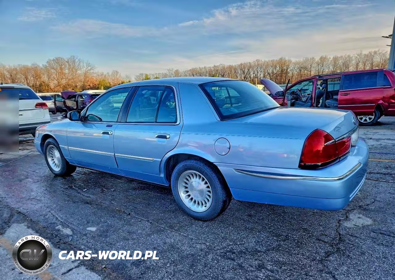 2000 Mercury Grand Marquis Ls VIN:2MEFM75W1YX666235 - 2