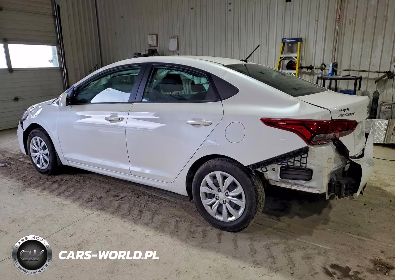 2022 Hyundai Accent Se VIN:3KPC24A67NE180495 - 2