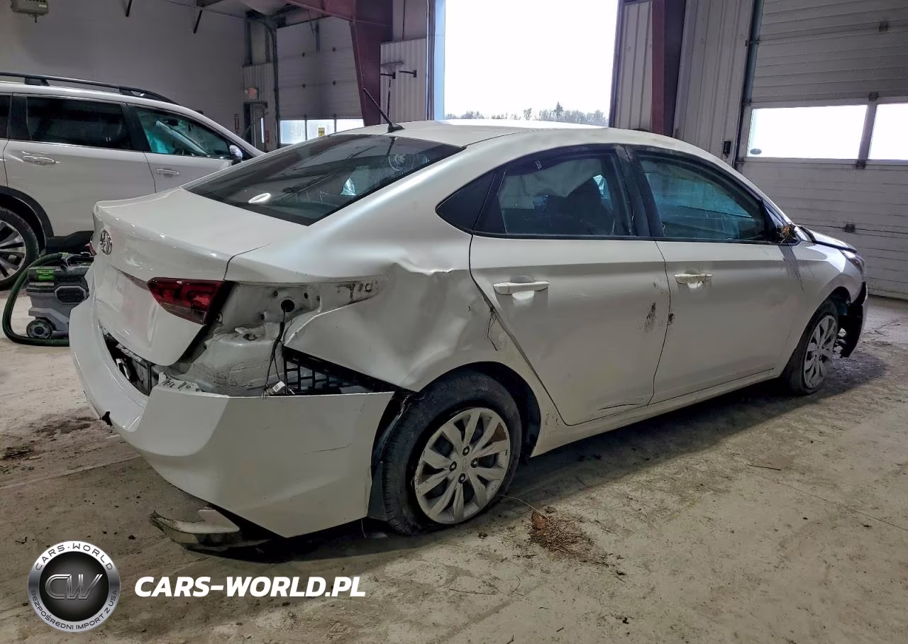 2022 Hyundai Accent Se VIN:3KPC24A67NE180495 - 3