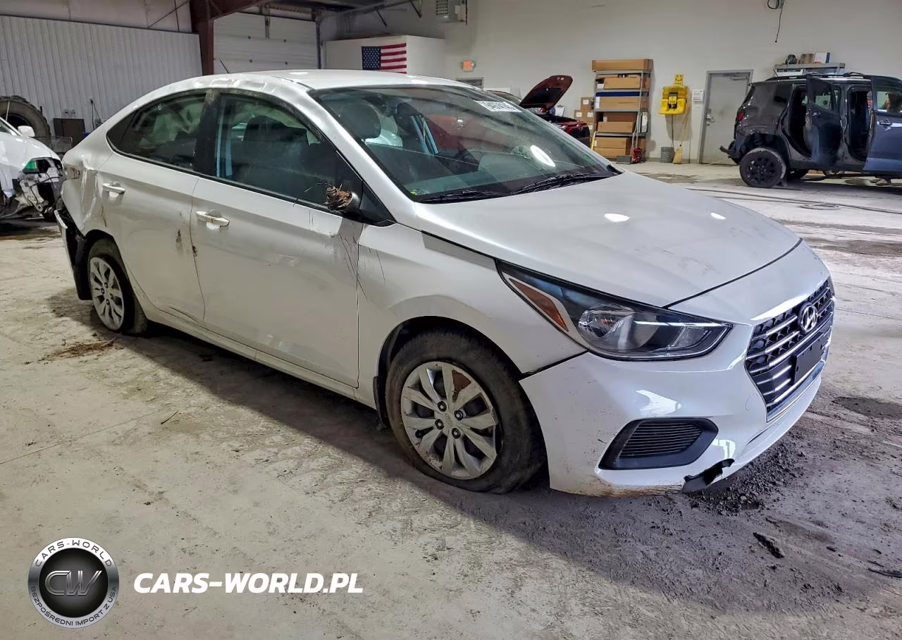 2022 Hyundai Accent Se VIN:3KPC24A67NE180495 - 4