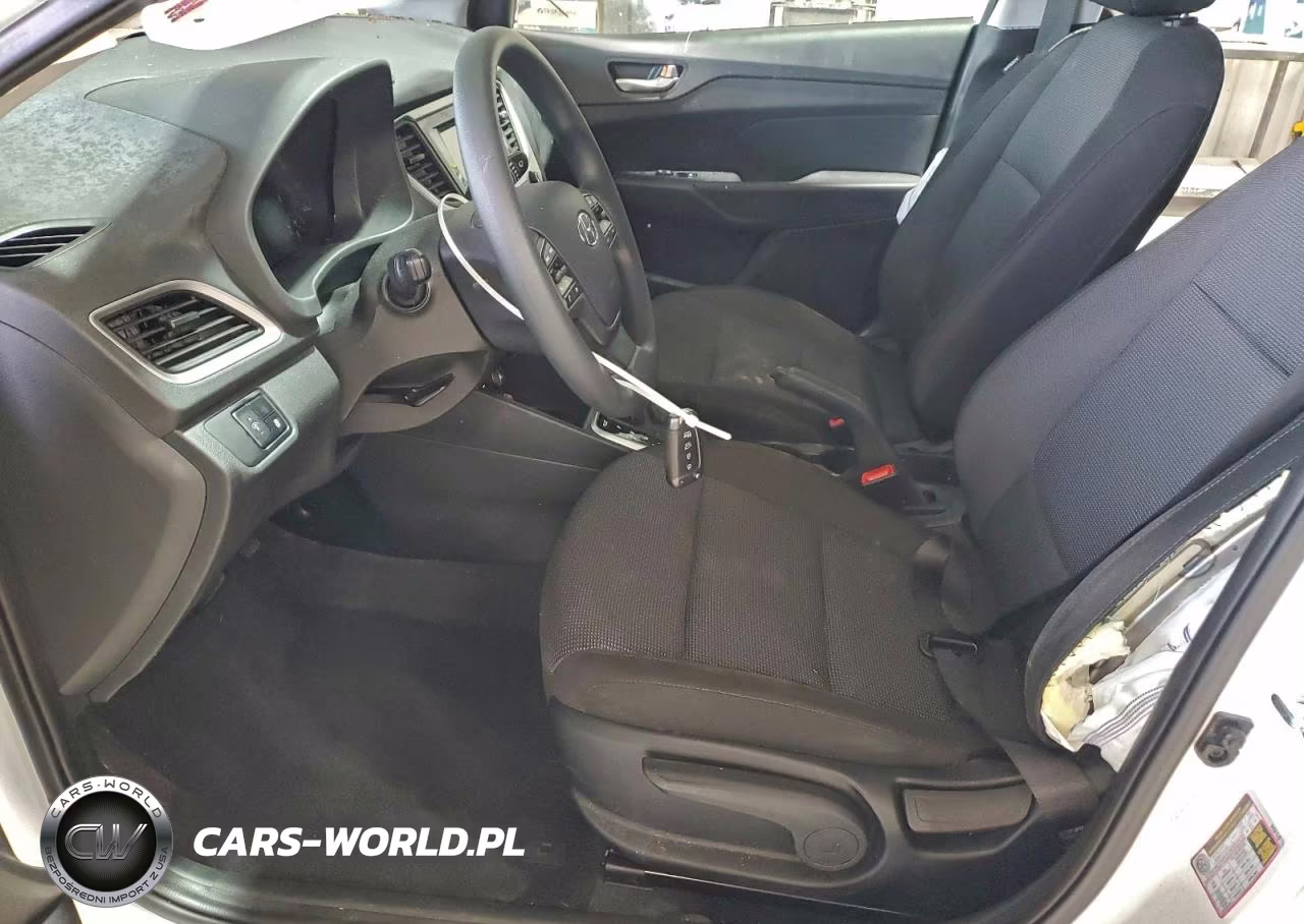 2022 Hyundai Accent Se VIN:3KPC24A67NE180495 - 7