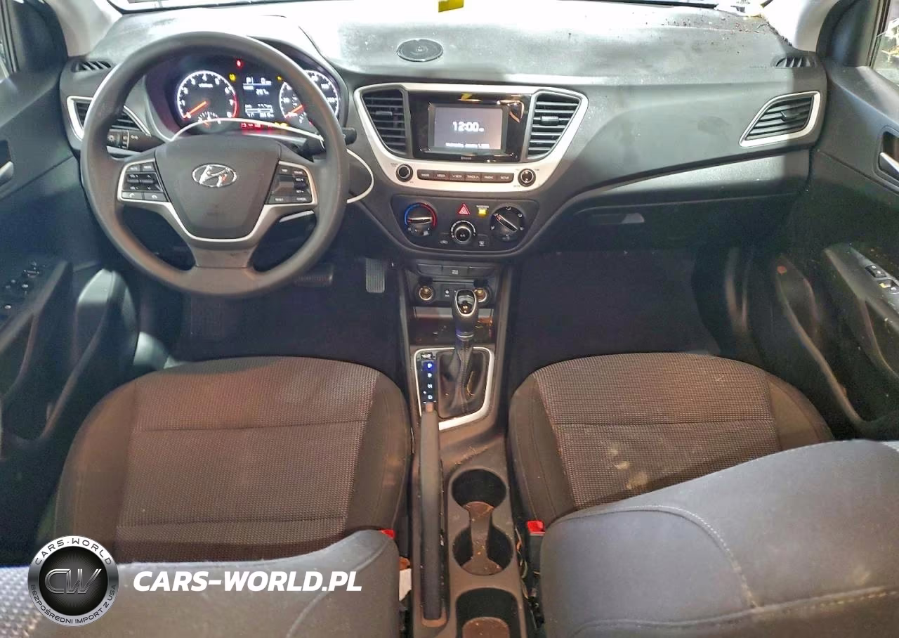 2022 Hyundai Accent Se VIN:3KPC24A67NE180495 - 8