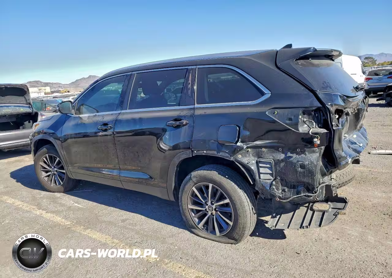 2019 Toyota Highlander Se VIN:5TDKZRFH9KS565234 - 2